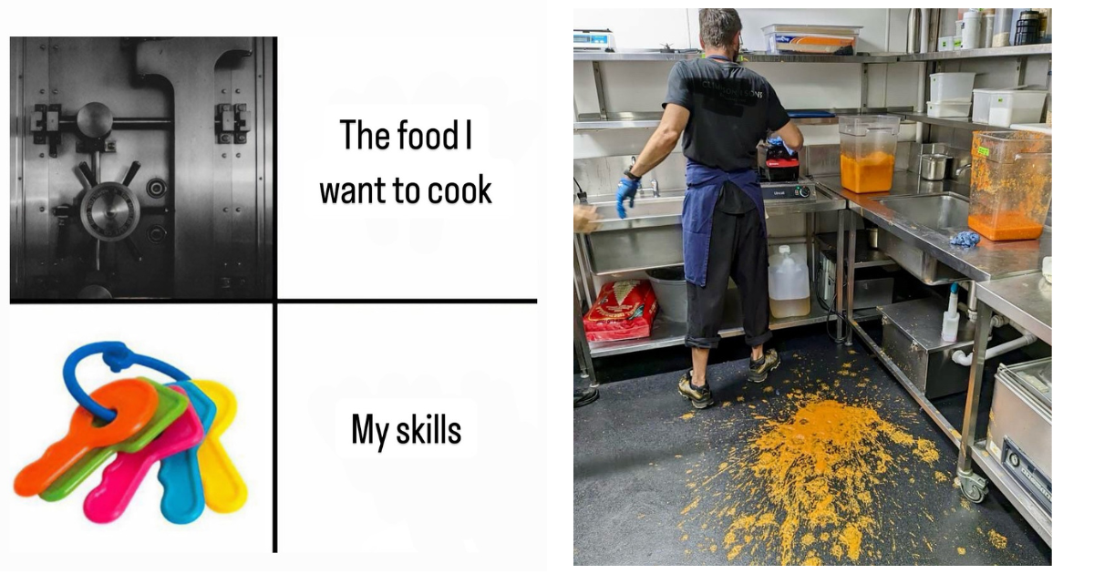 30 Different Types of Unappealing Chef's Struggles You Don't See