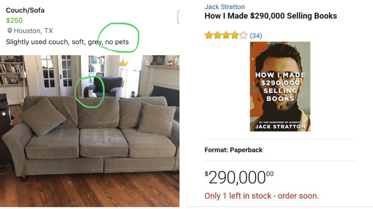 26 Random and Hilarious Things People Actually Tried to Sell Online